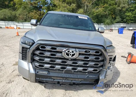 2024 Toyota Tundra Crewmax Platinum z USA, uszkodzony, nr VIN 5TFNA5DB1RX190343